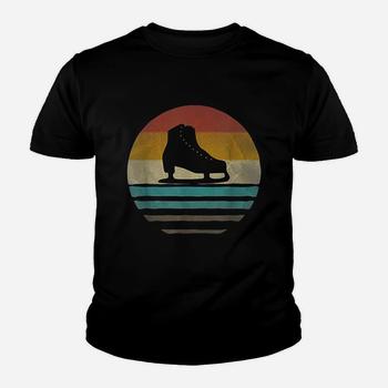 Retro Vintage Figure Ice Skating Silhouette Distressed Shirt Retro Vintage Figure Ice Skating Silhouette Distressed Shirt