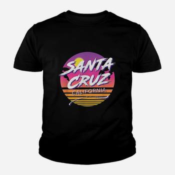 Santa Cruz California Fun 1980s Tropical Graphic T-Shirt Santa Cruz California Fun 1980s Tropical Graphic T-Shirt