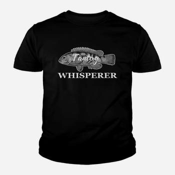 Tautog Whisperer Blackfish Tog Fishing Fishermen Toggin Tee Long Sleeve T- Shirt | Seseable CA