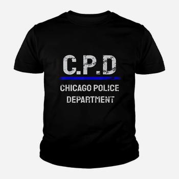 Thin Blue Line C.P.D Chicago Police Department Tshirt Thin Blue Line C.P.D Chicago Police Department Tshirt