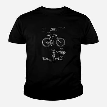 Vintage Patent Print 1900 Bicycle Cycling T-Shirt