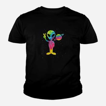 Vintage Retro 1970s Tie Dye Groovy Alien Peace T-Shirt Vintage Retro 1970s Tie Dye Groovy Alien Peace T-Shirt
