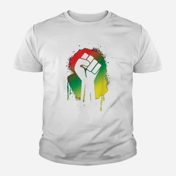 Black Power T-Shirt For Men Women Kids History Month Africa