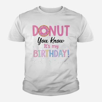 Donut Funny 1st Birthday Shirt Matching Family Cake Donut Funny 1st Birthday Shirt Matching Family Cake