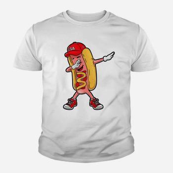 Hot Dog Dabbing T Shirt Funny Meme Hotdog Merica Usa T-Shirt Hot Dog Dabbing T Shirt Funny Meme Hotdog Merica Usa T-Shirt