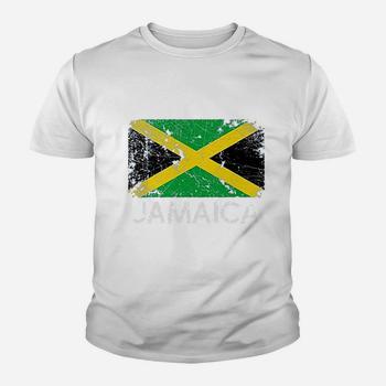 Jamaican Flag T-Shirt | Vintage Made In Jamaica Gift Jamaican Flag T-Shirt | Vintage Made In Jamaica Gift