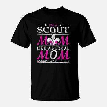 Scout Mom T Shirt Cub Outdoors Boy Leader Scouting Women Scout Mom T Shirt Cub Outdoors Boy Leader Scouting Women