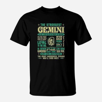 Strongest Gemini Loyal Can Read Your Mind Zodiac Tshirt Strongest Gemini Loyal Can Read Your Mind Zodiac Tshirt