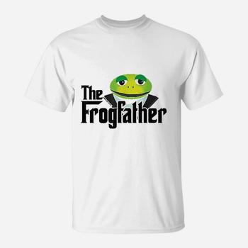 Frog Lover T Shirt, The Frogfather, Gift Stocking Stuffer