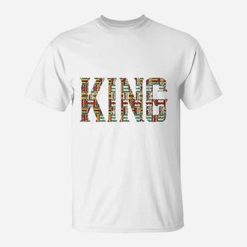 African Tribal Print King T Shirt For Men African Tribal Print King T Shirt For Men