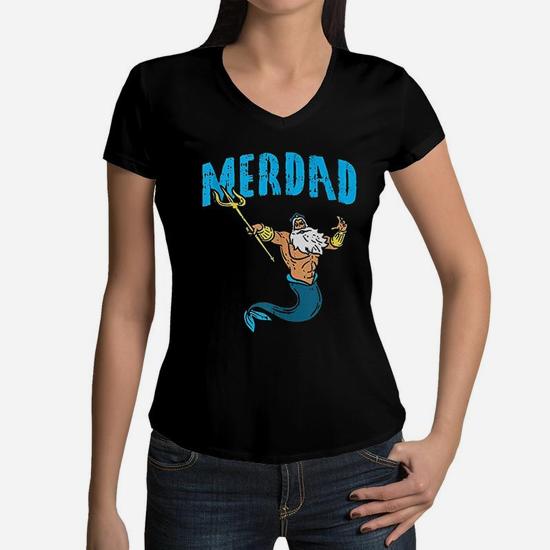 Mens Funny Merdad Matching Mermaid Family Cool Shirts Father Day Mens Funny Merdad Matching Mermaid Family Cool Shirts Father Day