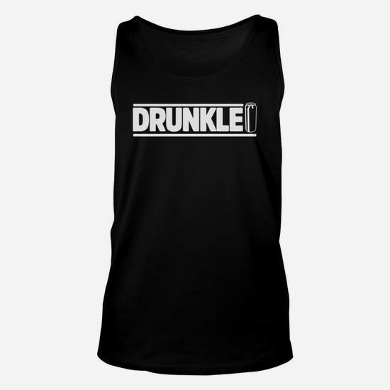 Funny Bearded Drunkle Drunk Uncle Drinking Gift T-Shirt