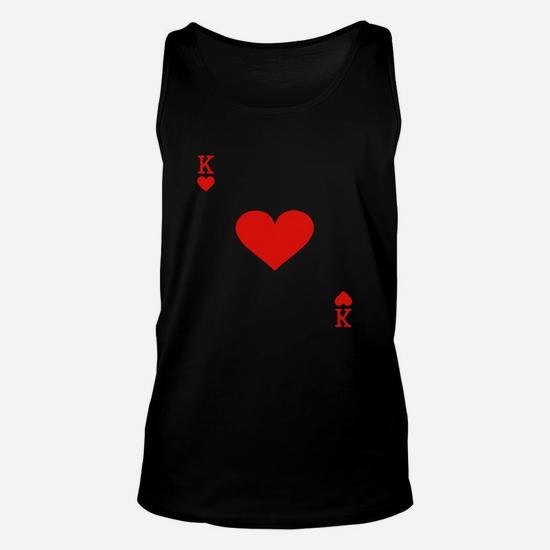 King Of Hearts Playing Card Halloween Costume T-Shirt King Of Hearts Playing Card Halloween Costume T-Shirt