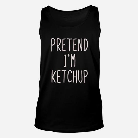 Pretend Mustard Costume Halloween Matching Ketchup Easy T-Shirt Pretend Mustard Costume Halloween Matching Ketchup Easy T-Shirt