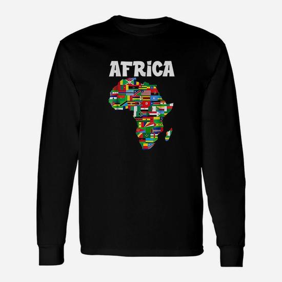 Africa T-Shirt Proud African Country Flags Continent Love Africa T-Shirt Proud African Country Flags Continent Love