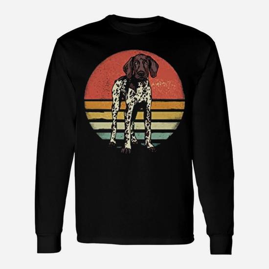 Pointers German Shorthaired Shirt Vintage Dog Retro T-Shirt