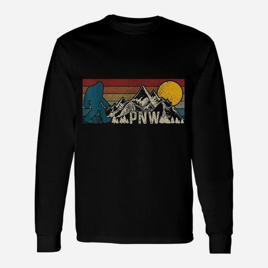Pnw - Pacific Northwest Bigfoot Mountains T-Shirt Pnw - Pacific Northwest Bigfoot Mountains T-Shirt