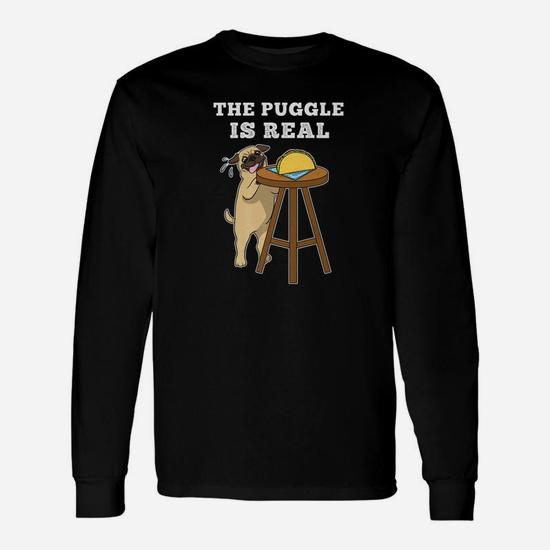 The Puggle Is Real - Funny Dog Pun Taco T-Shirt The Puggle Is Real - Funny Dog Pun Taco T-Shirt