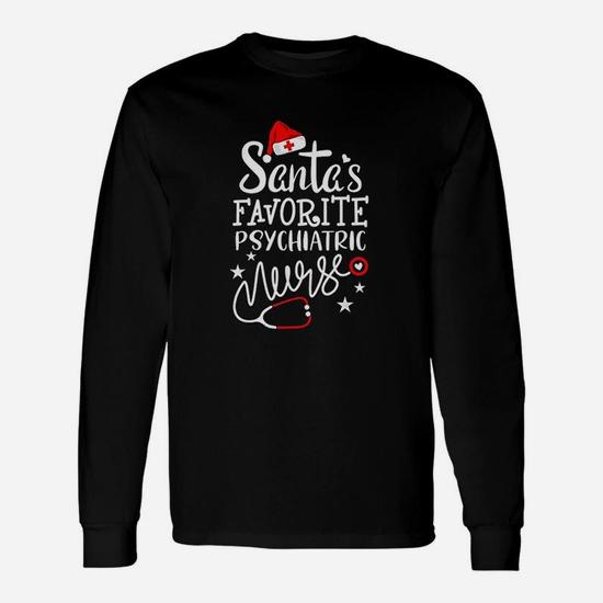 Santa's Favorite Nurse Merry Christmas T-Shirt Santa's Favorite Nurse Merry Christmas T-Shirt