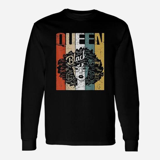 Strong Black Woman With Afro Natural Hair In Words Tee Shirt Strong Black Woman With Afro Natural Hair In Words Tee Shirt