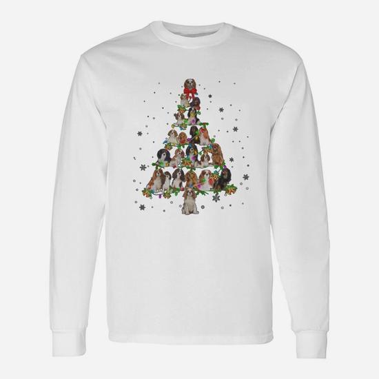 Cavalier King Charles Spaniel Christmas Tree T Shirt T-Shirt Cavalier King Charles Spaniel Christmas Tree T Shirt T-Shirt