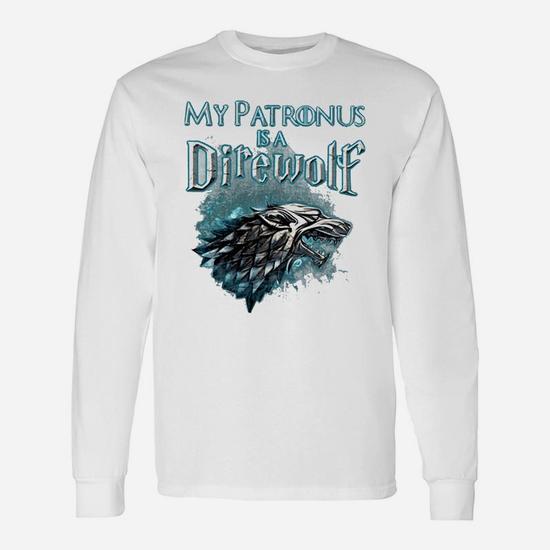 My Patronus Is A Direwolf T-Shirt- Lover Wolf T-Shirt My Patronus Is A Direwolf T-Shirt- Lover Wolf T-Shirt