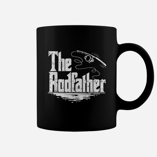 Funny Fishing Gift The Rodfather Coffee Mug