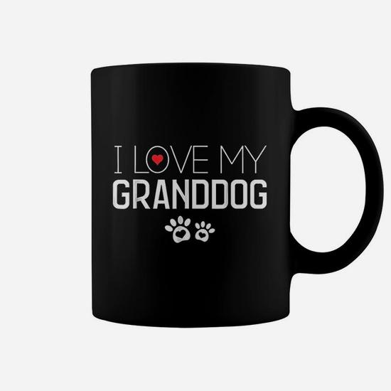 I Love My Granddog T-Shirt Paw Prints Cute Dog Lover Gift I Love My Granddog T-Shirt Paw Prints Cute Dog Lover Gift