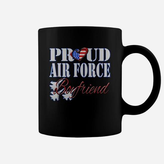 Proud Air Force Boyfriend Coffee Mug - Seseable