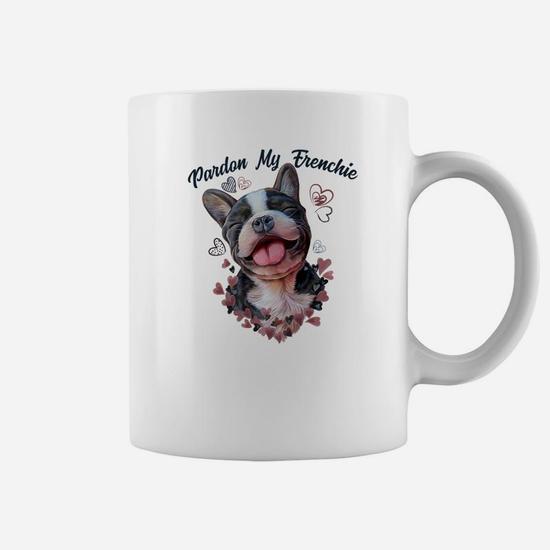 Pardon My French Bulldog Mug - 11 Oz Ceramic, White, Funny Dog Lover Gift, Dishwasher & Microwave Safe - View #11