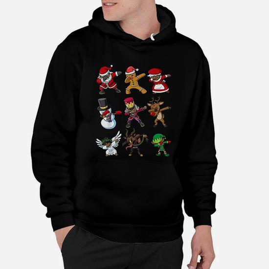 Dabbing santa hoodie hotsell