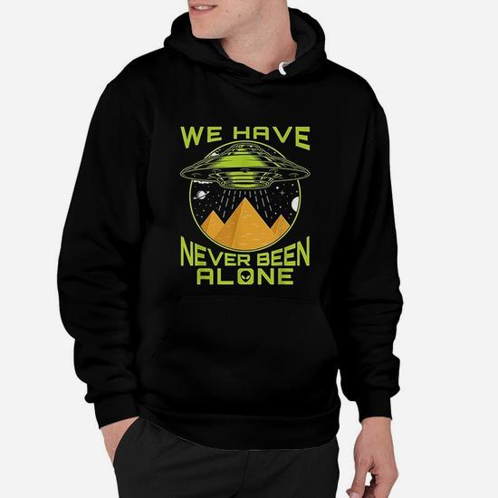 Neverless® Hoodie met rugprint voor heren, UFO, wasbeer Neverless® Hoodie met rugprint voor heren, UFO, wasbeer