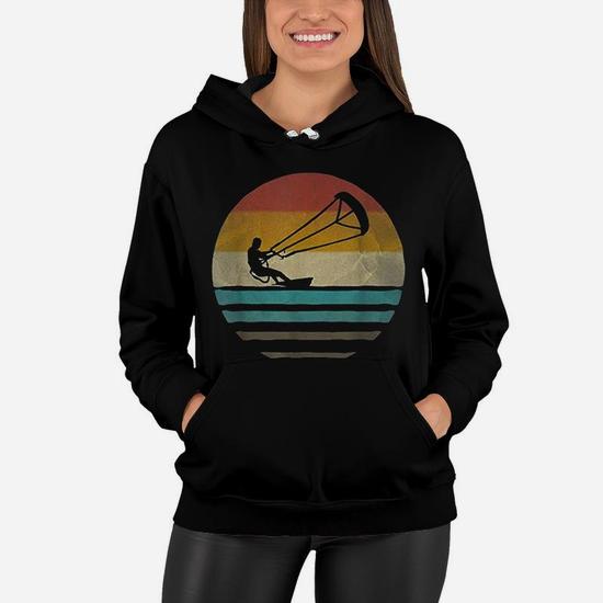 Kiteboarding Shirt Retro Vintage Silhouette Distressed Gift Kiteboarding Shirt Retro Vintage Silhouette Distressed Gift