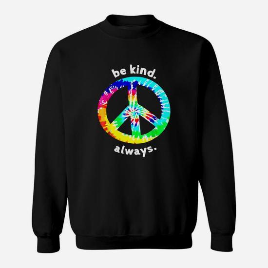 Be Kind Always Anti Bullying Hippie Shirt With Peace Sign
