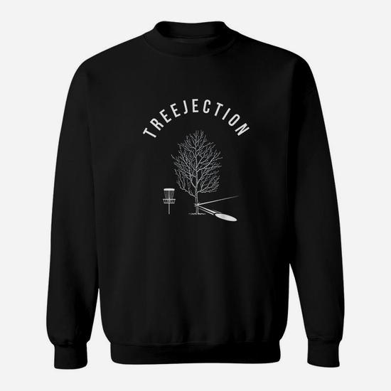 Treejection Disc Golf T Shirt, Funny Sports Tree Player Gift