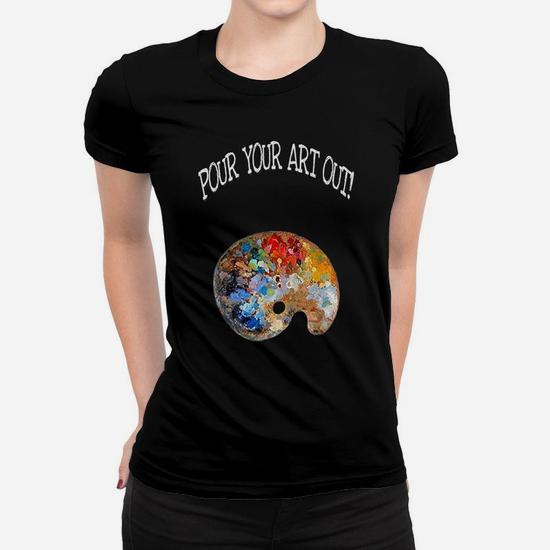 Acrylic Paint Pouring Artist Tshirt Gift Fluid Art Painter Acrylic Paint Pouring Artist Tshirt Gift Fluid Art Painter
