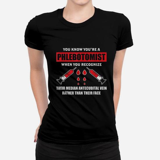 Funny phlebotomist t shirts online