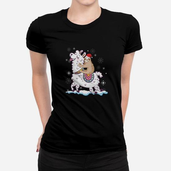 Sloth Riding Llama T-Shirt Cute Tee Sloth Riding Llama T-Shirt Cute Tee