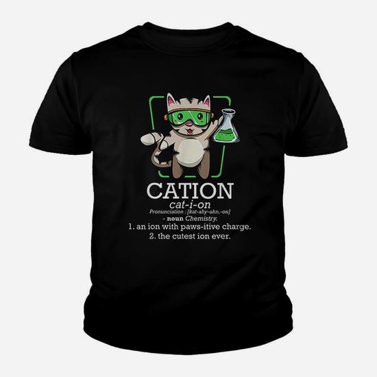 Cute Science Cat Cation Chemistry Pawsitive Element T-Shirt Cute Science Cat Cation Chemistry Pawsitive Element T-Shirt