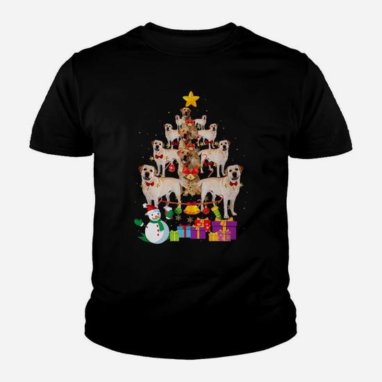 Labrador Christmas Tree Funny Xmas Gift For Labrador Dog T-Shirt Labrador Christmas Tree Funny Xmas Gift For Labrador Dog T-Shirt