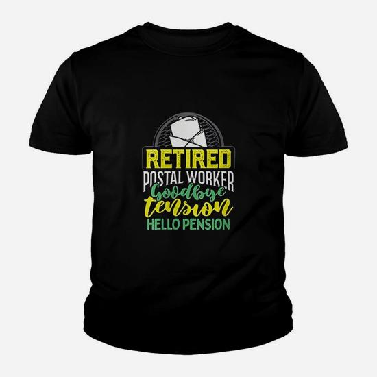Goodbye Tension Hello Pension Retirement Party Gift T-Shirt Goodbye Tension Hello Pension Retirement Party Gift T-Shirt