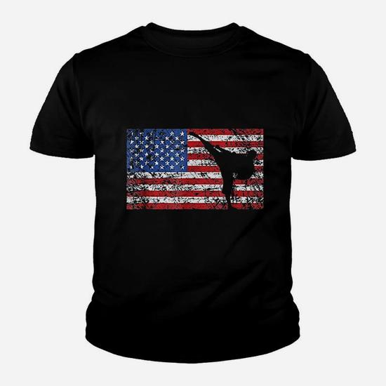 Karate American Flag Shirt, Cool Karateka Martial Arts Gift Karate American Flag Shirt, Cool Karateka Martial Arts Gift