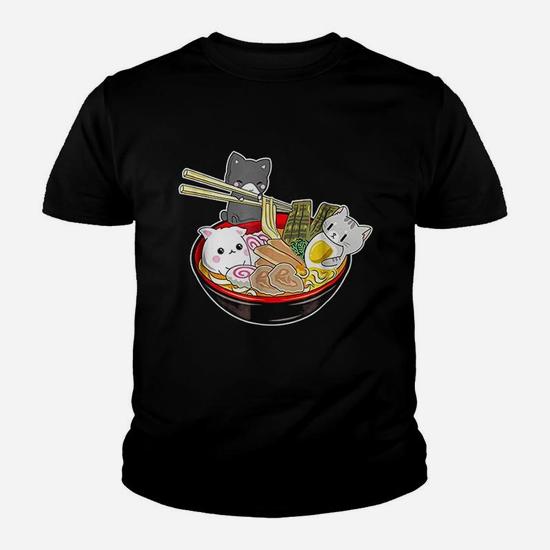 Ramen Noodle Anime Kawaii Japanese Ramen Bowl T-Shirt