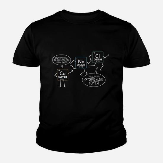Salt And Copper Funny Periodic Table Chemistry Pun T Shirt Salt And Copper Funny Periodic Table Chemistry Pun T Shirt