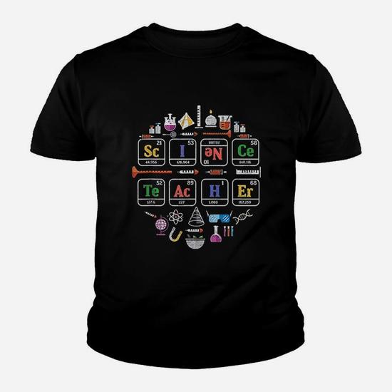 Science Teacher Periodic Table Chemistry Elements Gift T-Shirt Science Teacher Periodic Table Chemistry Elements Gift T-Shirt