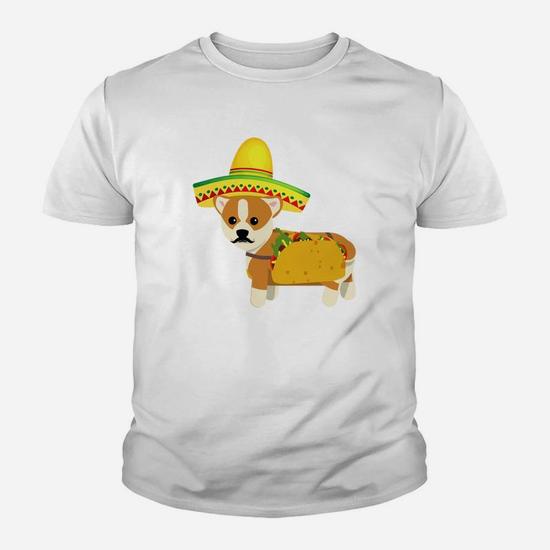 Funny Mexican Corgi Taco Cinco De Mayo Fiesta Dog Tshirt Funny Mexican Corgi Taco Cinco De Mayo Fiesta Dog Tshirt