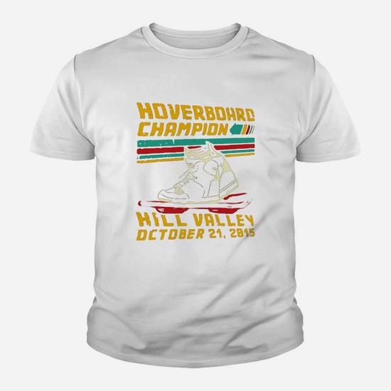 Hoverboard Champion Hill Valley October 21 2015 Kid T Shirt Seseable UK