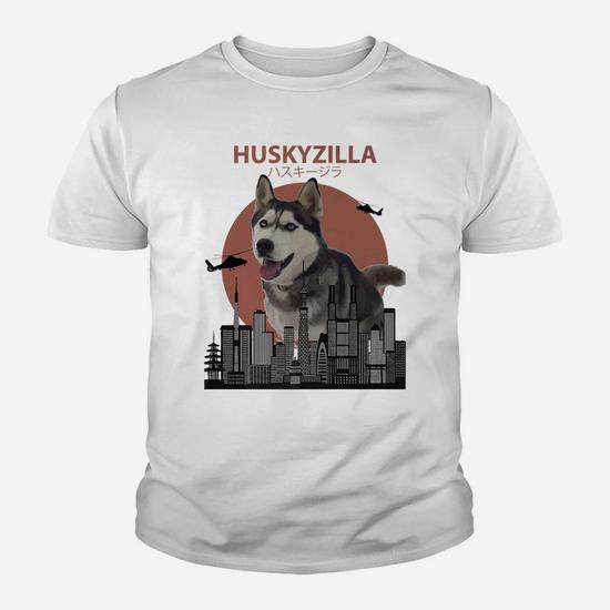 Huskyzilla Funny Siberian Husky T-Shirt | Dog Lovers Gift Huskyzilla Funny Siberian Husky T-Shirt | Dog Lovers Gift