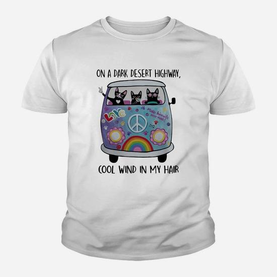 On a dark desert highway t shirt cats hotsell