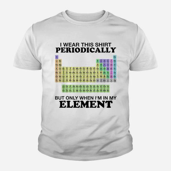 Periodic Table Wear This Periodically Element Shirt Color Periodic Table Wear This Periodically Element Shirt Color